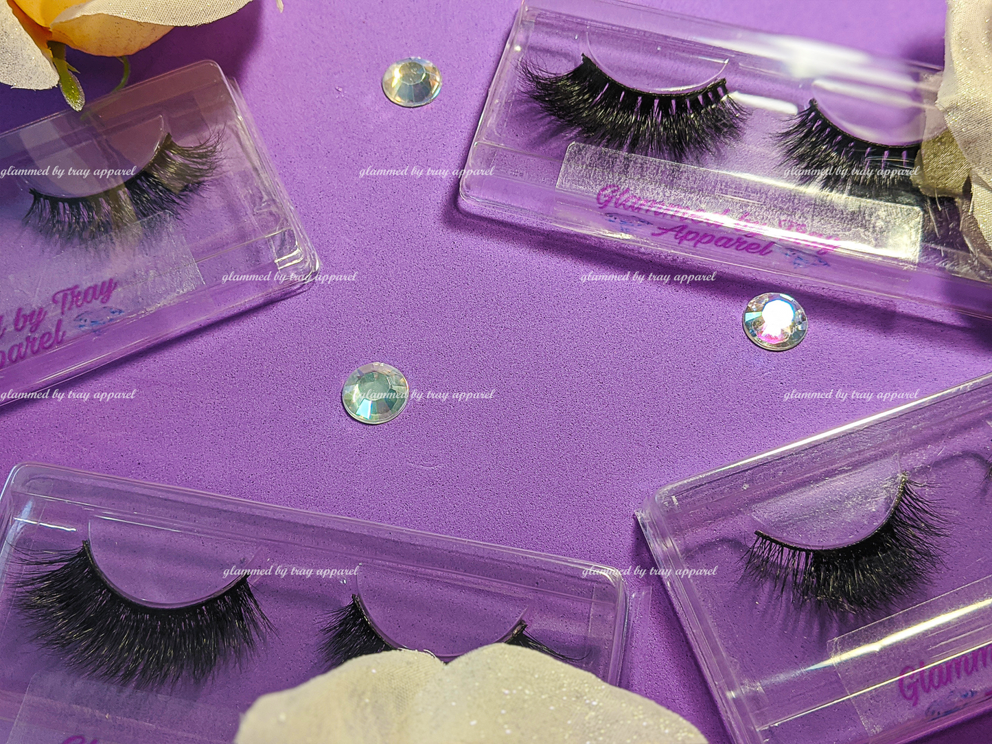 3D Mink Eye Lashes - Glammed By Tray Apparel